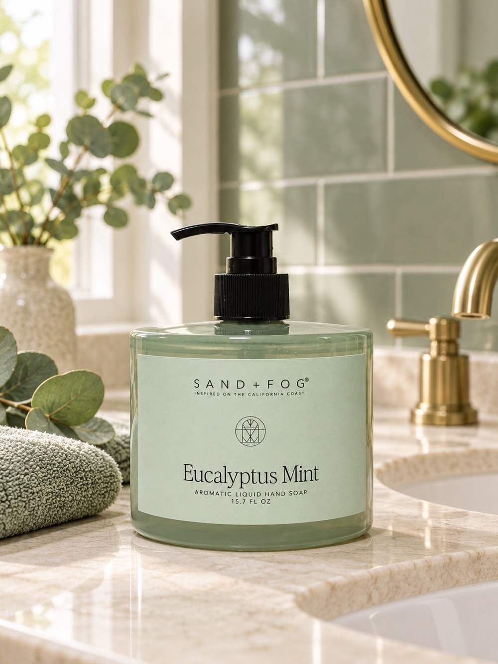 SAND + FOG Eucalyptus Mint 15.7 oz Liquid
Hand Soap